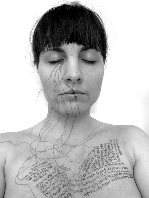 Liz Atkin – Compulsive skin picking & art