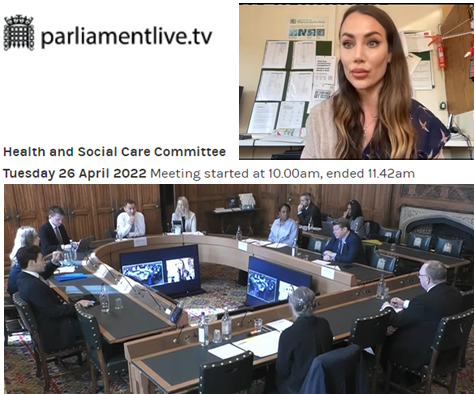 Parliamentary Inquiry on the impact of body image on mental health