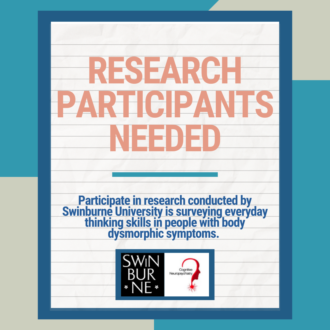 Research Participants Needed – Swinburne University