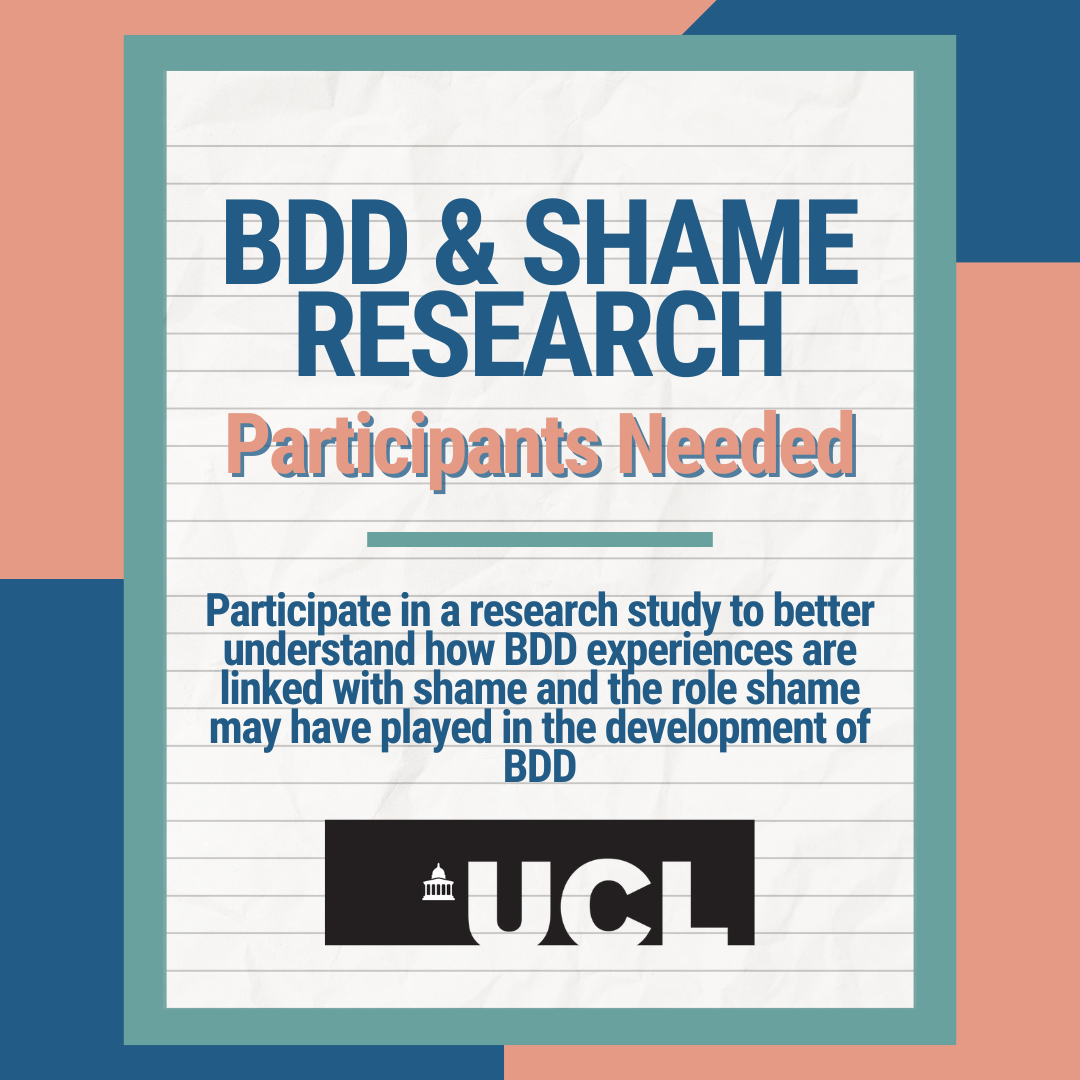 BDD & Shame Research – Participants Needed