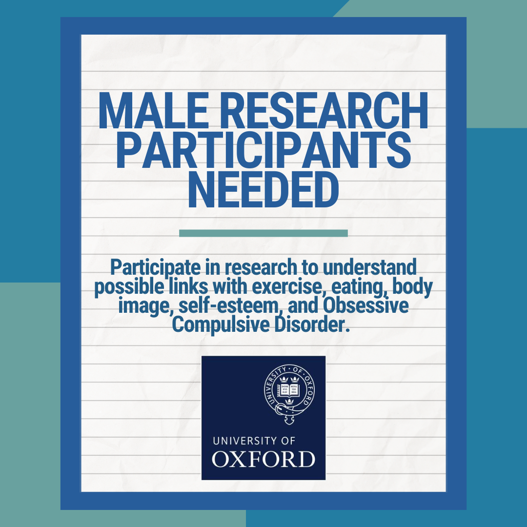 Male Research Participants Needed